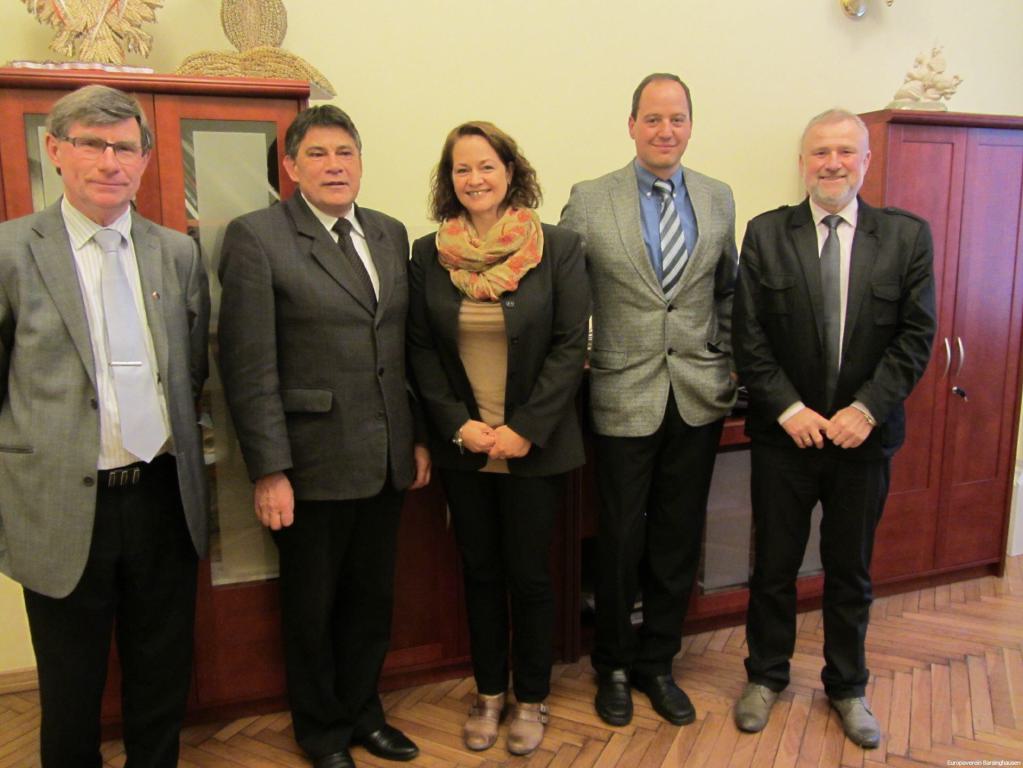 Im Rathaus von Brzeg Dolny