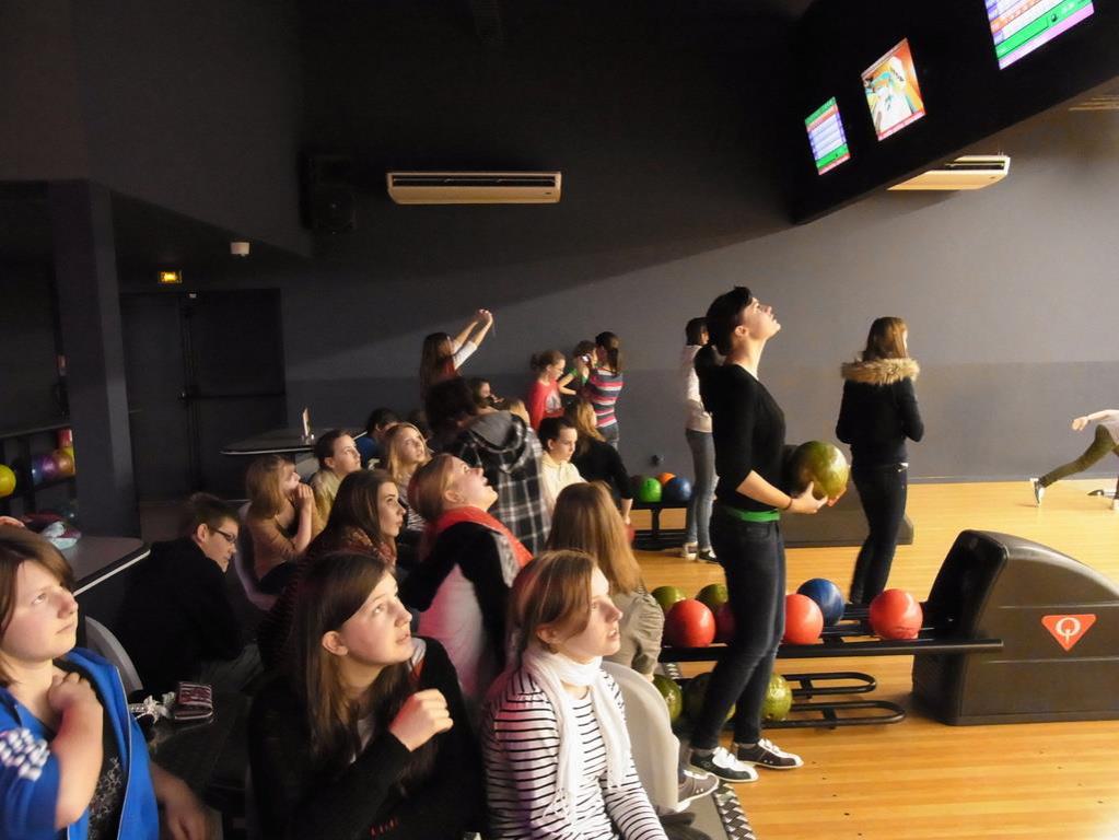 Beim Bowling