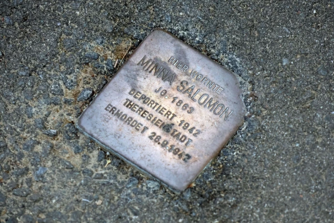 Stolperstein für Minna Salomon