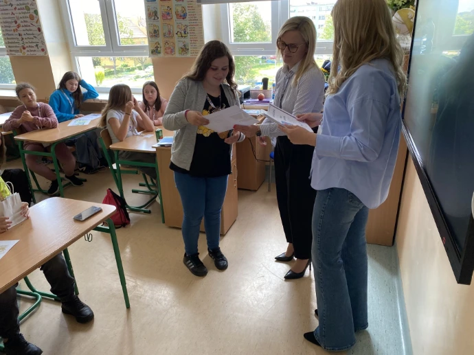 Gemeinsamer Unterricht in der polnischen Schule