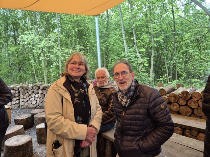 Gäste auf der Landesgartenschau